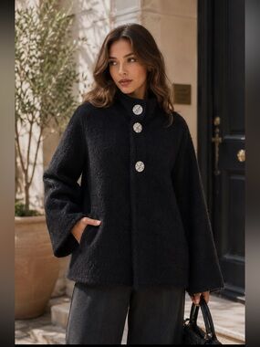 MADE IN ITALY Elegant Women's Coat